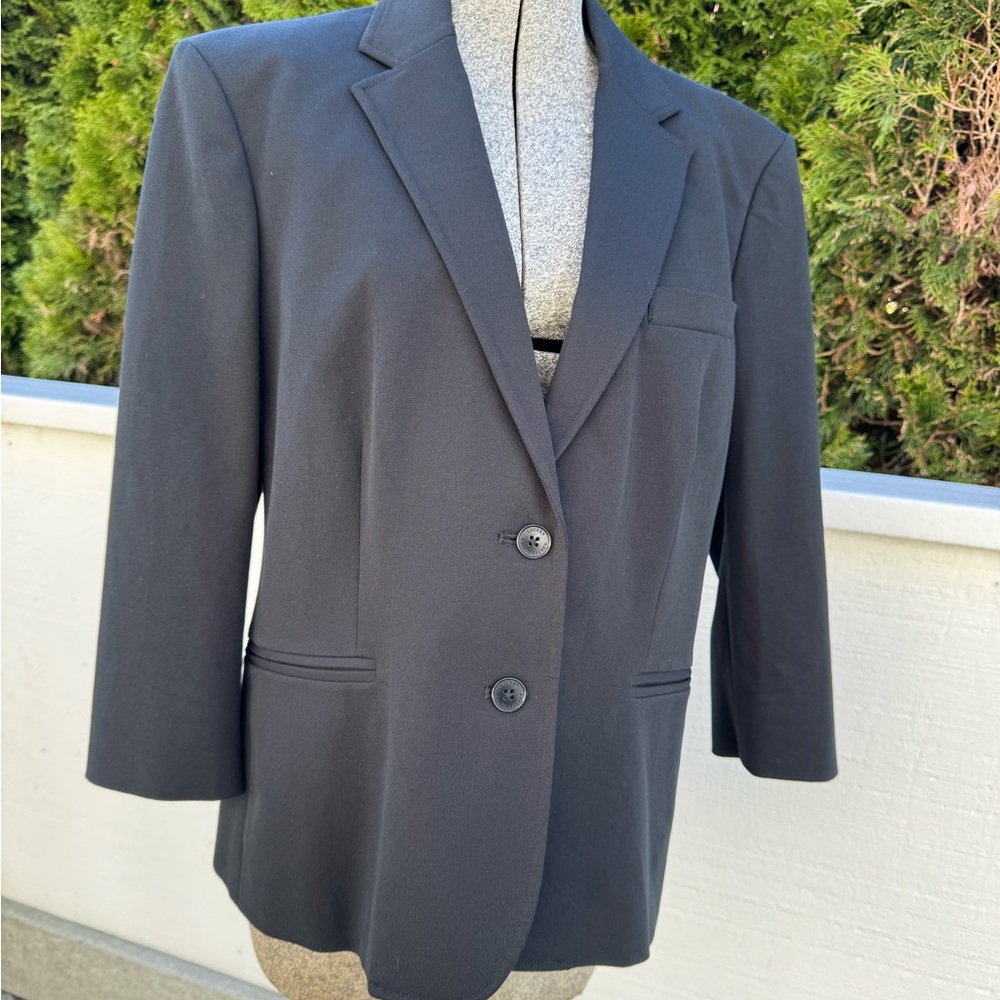 Lauren Ralph Lauren Black 2-Button Blazer - Women's 16 - EUC